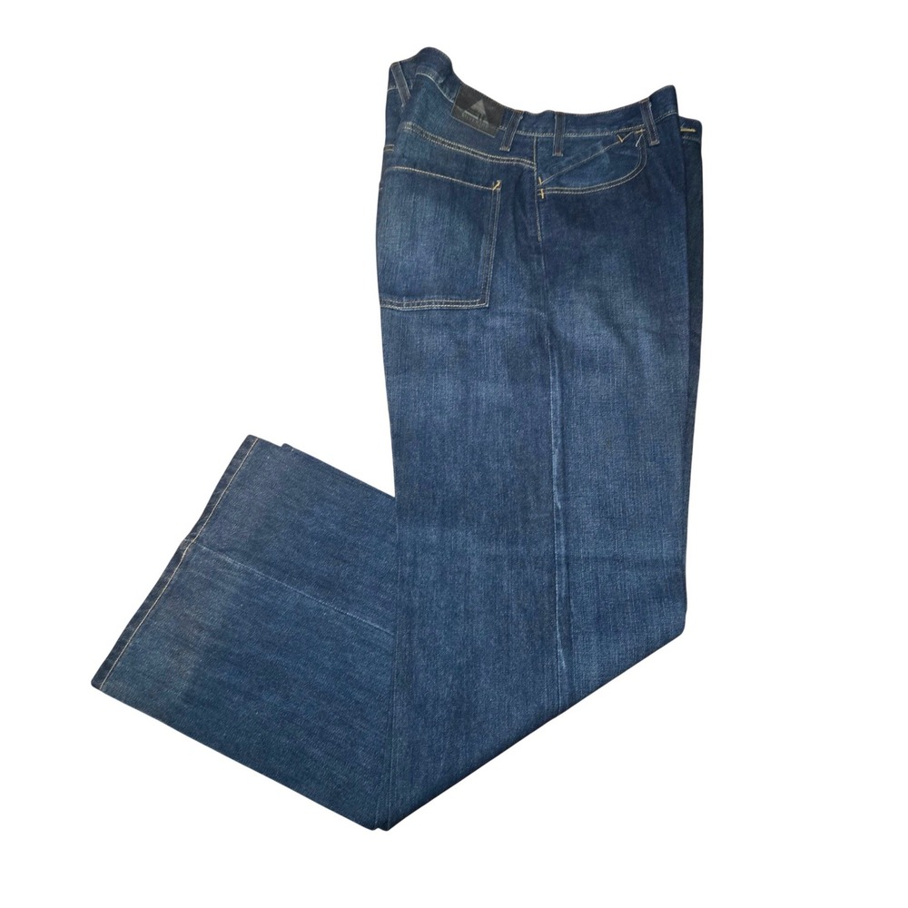 Levis Silver Tab VTG Y2K 2004 Slouch Boot Jeans Mens 38x34 Dark Wash Denim 27759